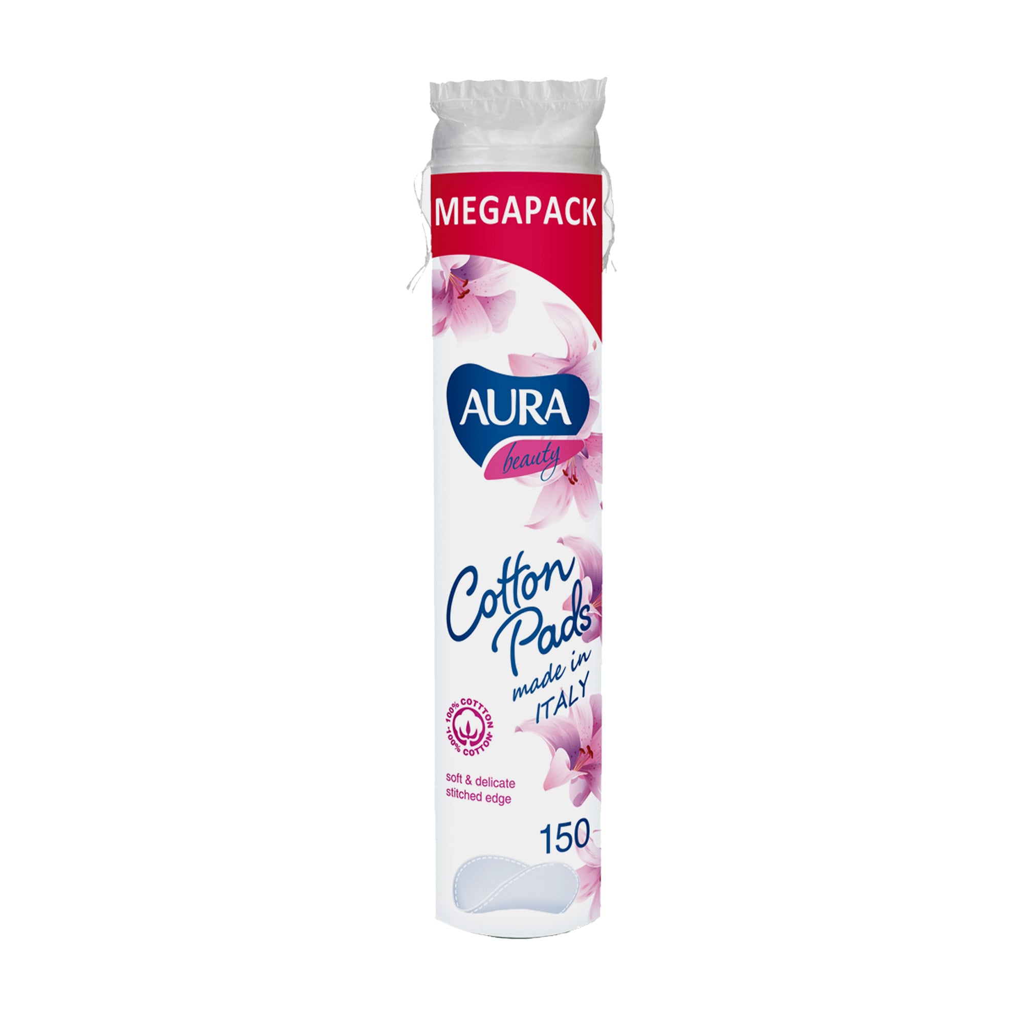 Ватні диски AURA Beauty, 150 шт